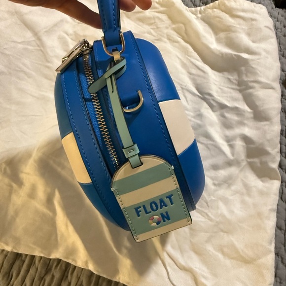 Kate Spade Blue and White Handbag - Picture 2 of 6